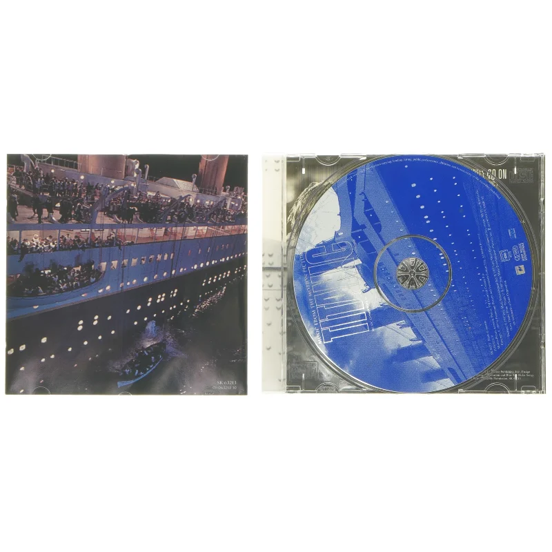 Soundtrack CD til filmen Titanic