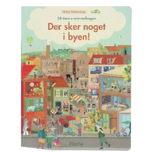 Der sker noget i byen! af Britta Teckentrup (Bog)