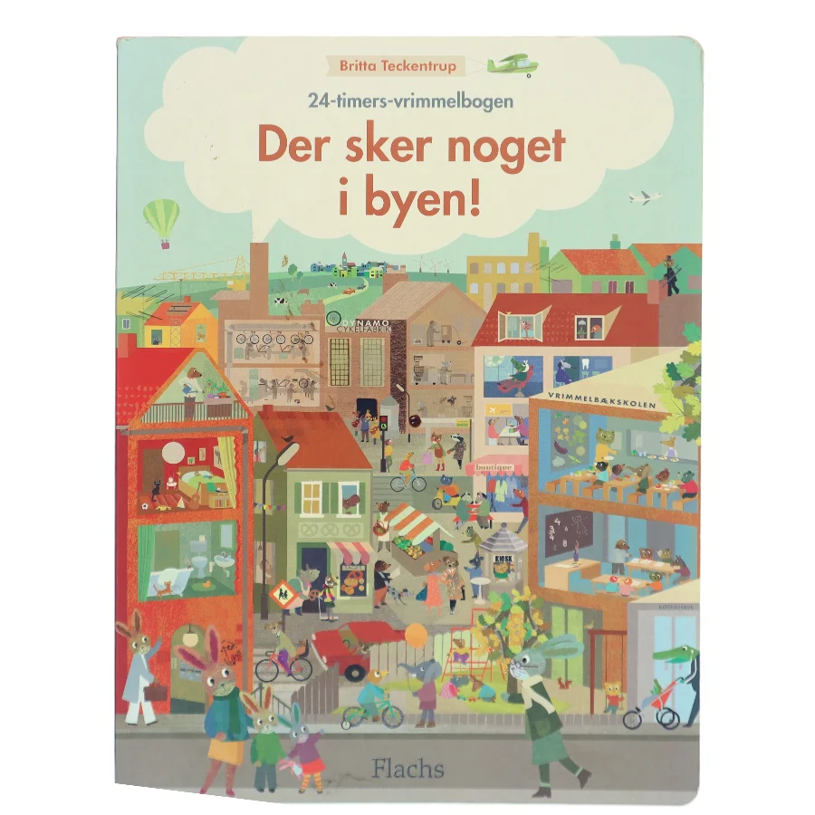 Der sker noget i byen! af Britta Teckentrup (Bog)