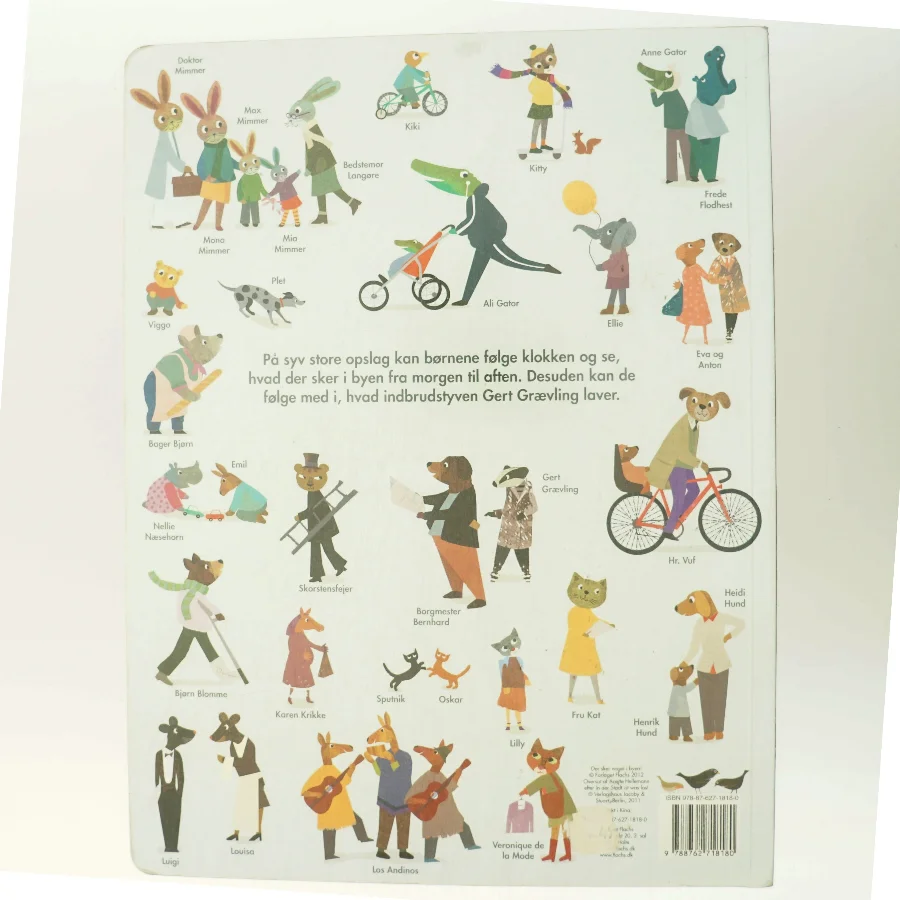 Der sker noget i byen! af Britta Teckentrup (Bog)