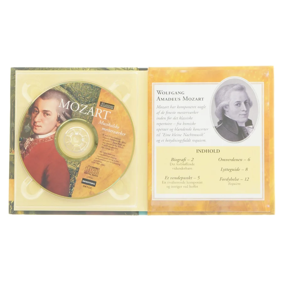Mozart CD: Musikalske mesterværker fra Delta Music