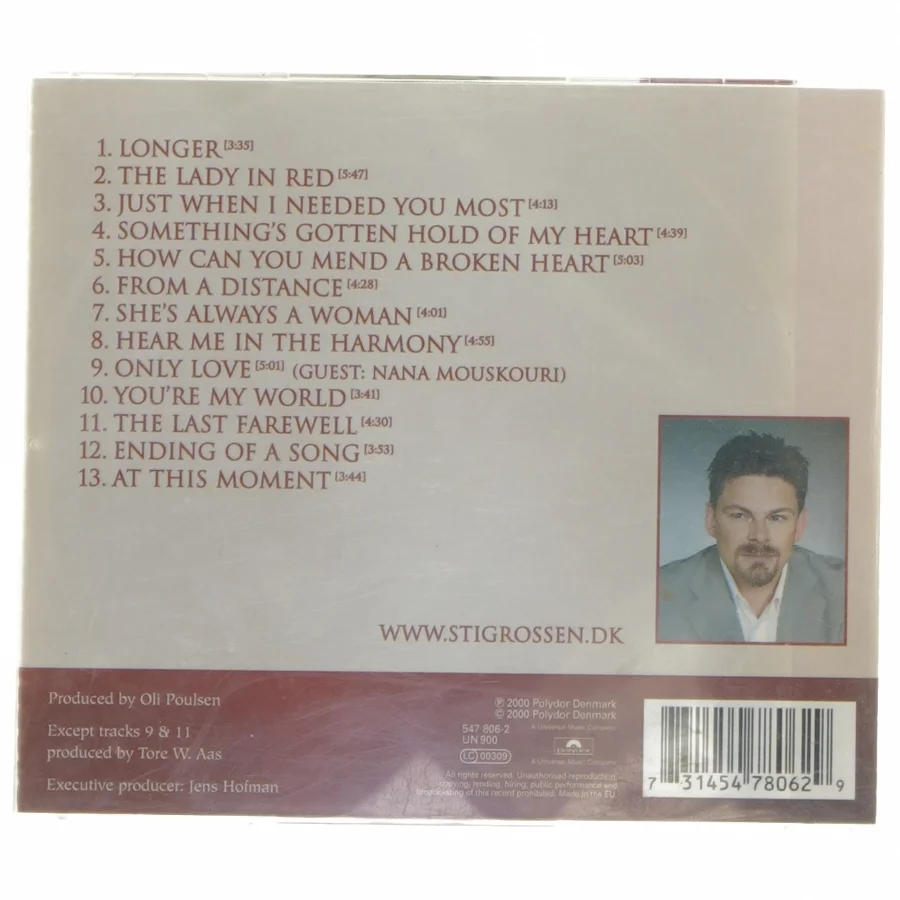 CD album 'Stories' af Stig Rossen