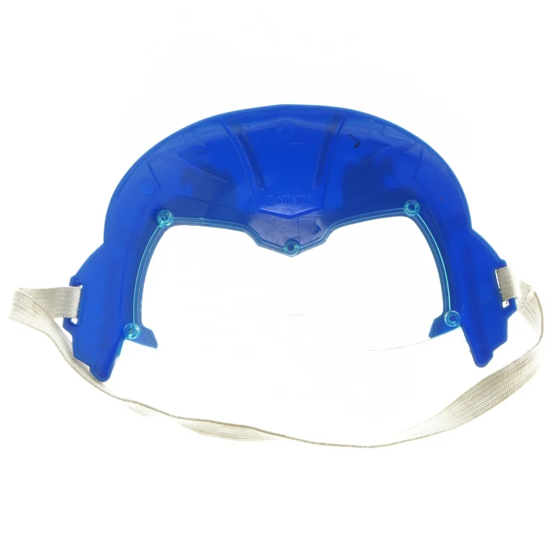 Blå superheltemaske (str. 15x10 cm)