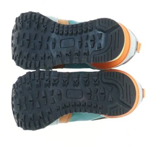 Børnesko i blå og brun fra Ortholite (str. 28 )