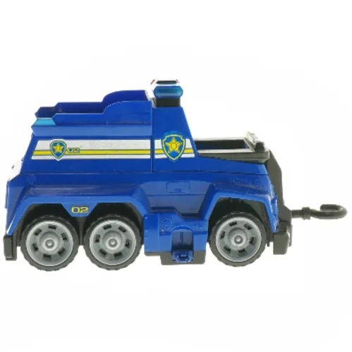 Blå legetøjslastbil med krog fra Paw Patrol (str. 22x9x11 cm)