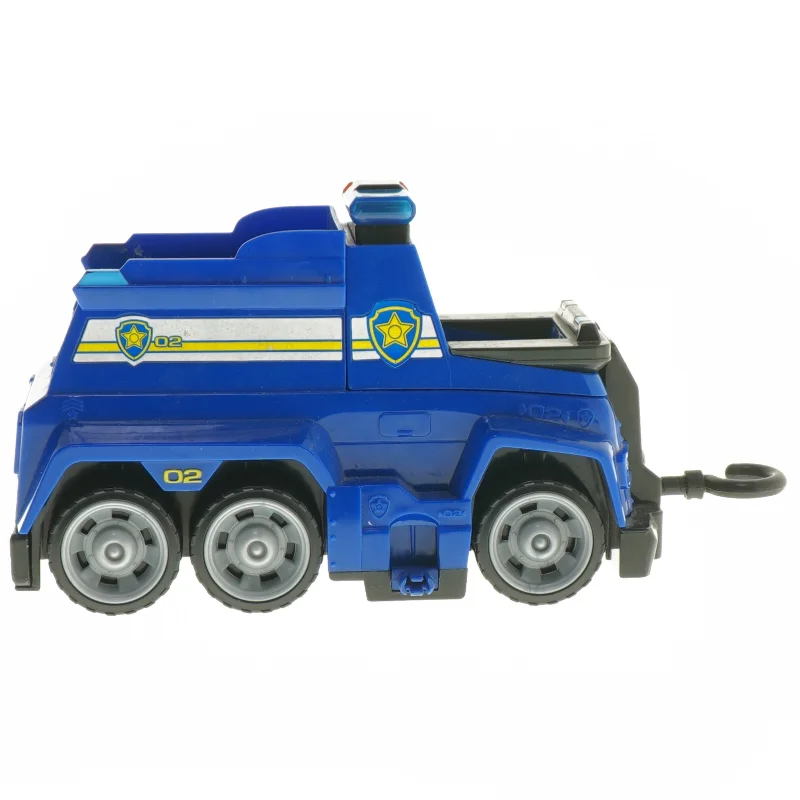 Blå legetøjslastbil med krog fra Paw Patrol (str. 22x9x11 cm)