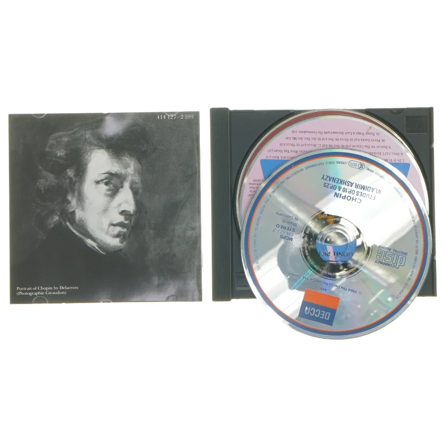 Chopin Etudes CD af Vladimir Ashkenazy