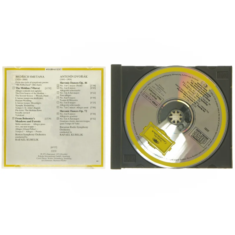 CD The Moldau fra Deutsche Grammophon