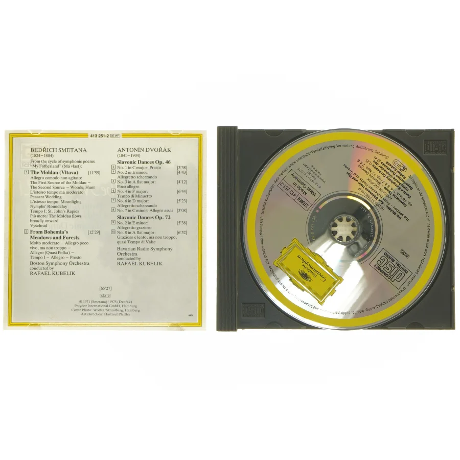 CD The Moldau fra Deutsche Grammophon