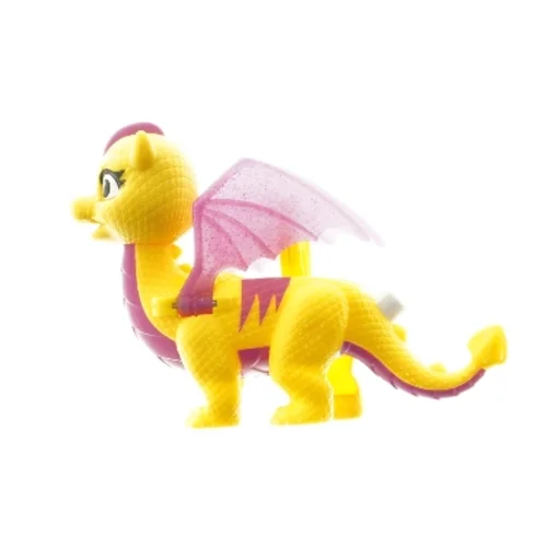 Plastikdrage legetøj (str. 16x10 cm)