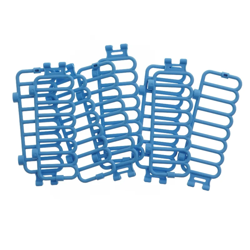 Blå plast låger (str. 15x6 cm)