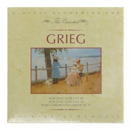 CD med musik af Edvard Grieg