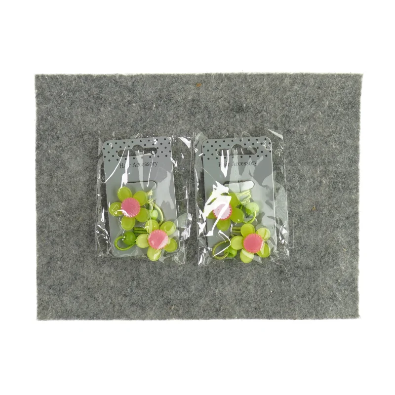 Hårelastikker blomster (2 stk.)
