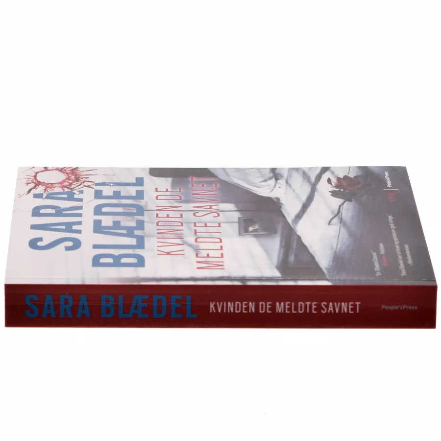 Kvinden de meldte savnet : krimi af Sara Blædel (Bog)