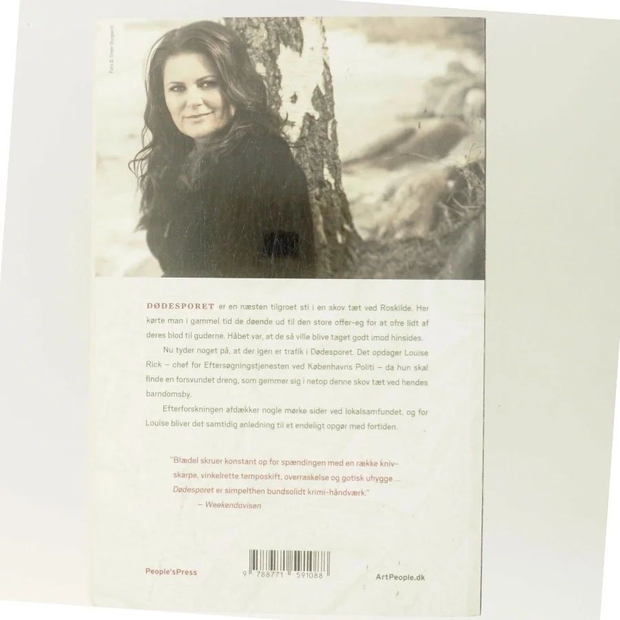 Dødesporet : krimi af Sara Blædel (Bog)
