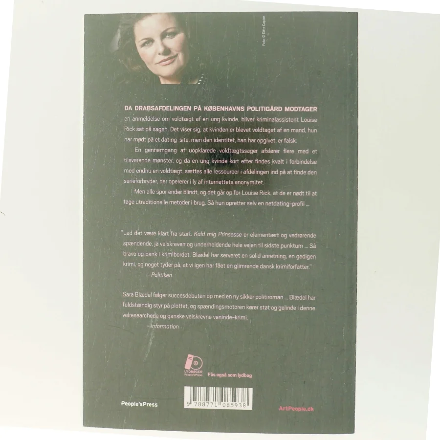 Kald mig prinsesse : krimi af Sara Blædel (Bog)