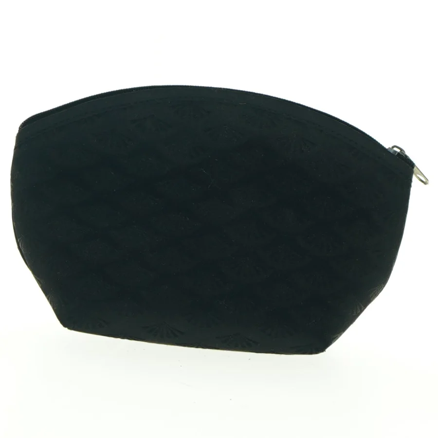 Sort kosmetikpung fra CHAMP (str. 17 x 11 cm)