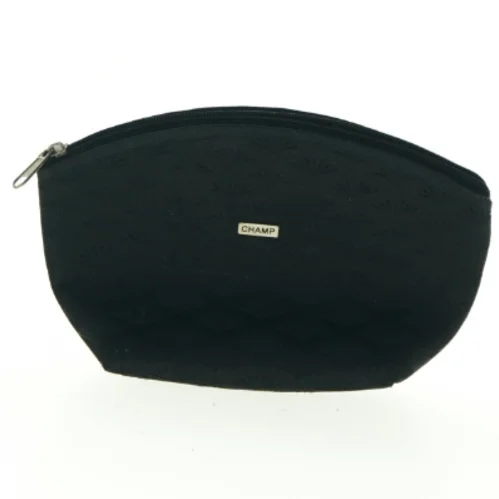 Sort kosmetikpung fra CHAMP (str. 17 x 11 cm)