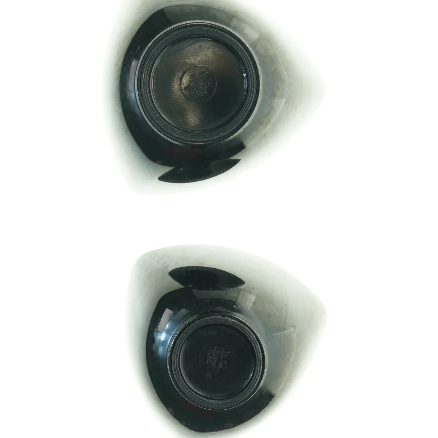 Sorte skåle (str. 20 x 12 cm 22 x 12 cm)