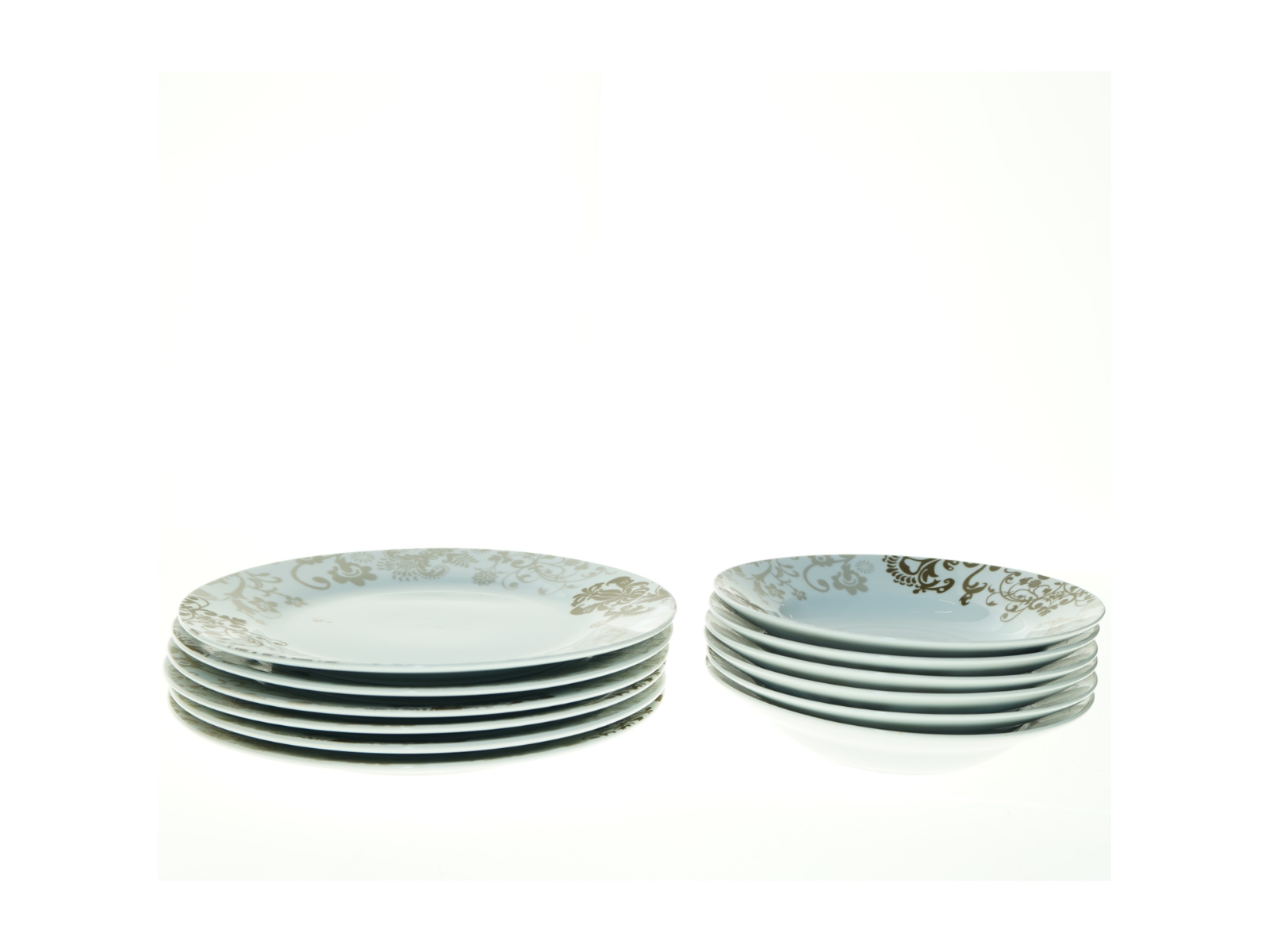 Porcelænstallerkener fra marie sohl (str. 20 cm 27 cm)