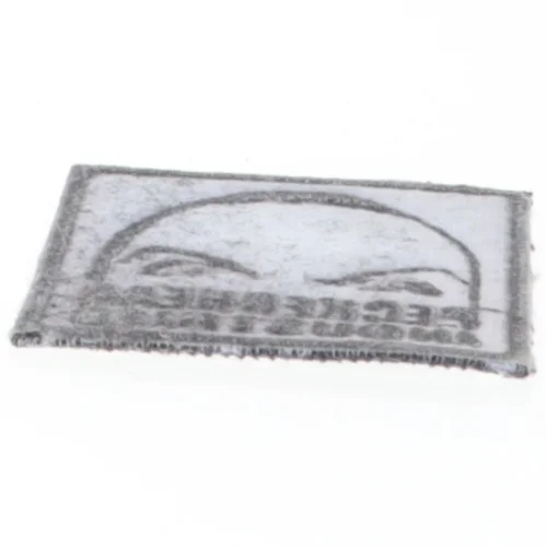 Stofmærke med logo (str. 6 x 6 cm)