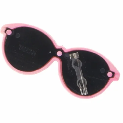 Solbrillebroche (str. 6 x 2 cm)