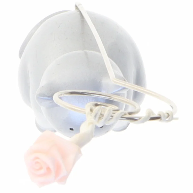 Blå kat figur note holder (str. 14 x 3 og en halv cm)