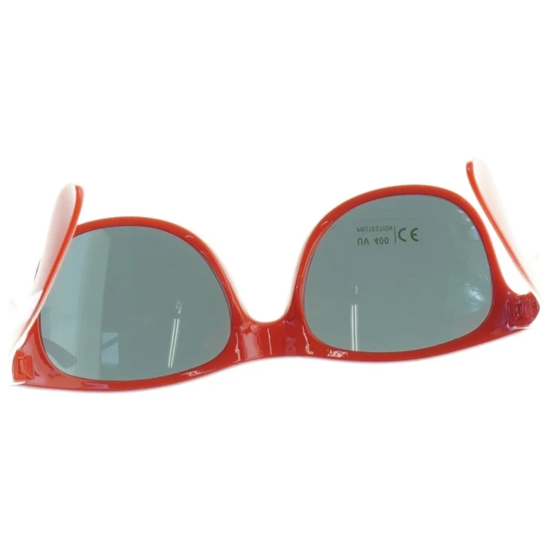 Røde solbriller (str. 14 x 5 cm)