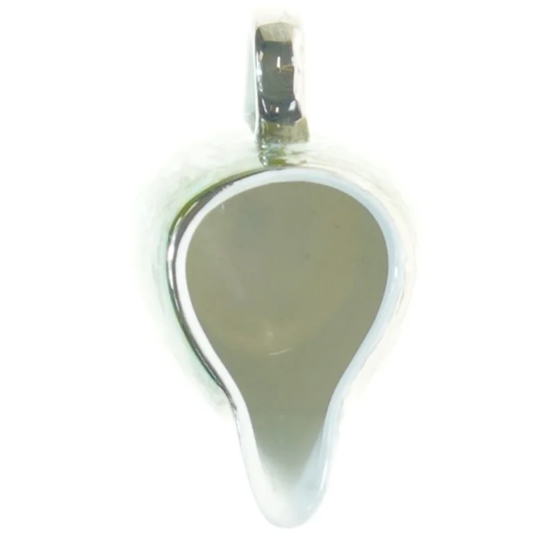 Grøn porcelænsvase fra VIVA (str. 9 x 7 cm)