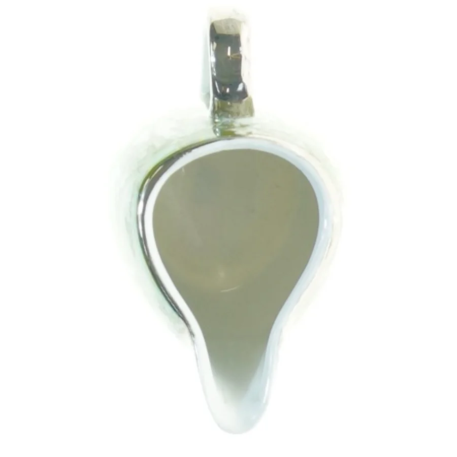 Grøn porcelænsvase fra VIVA (str. 9 x 7 cm)