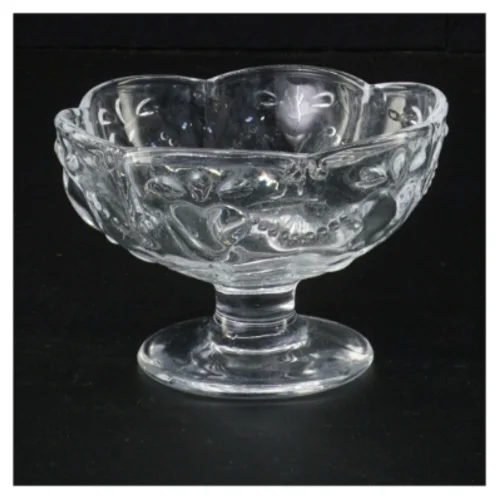 Gennemsigtig glasfad (str. 7 x 10 cm)