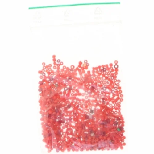 Røde perler (str. Pose 6 x 9 cm)