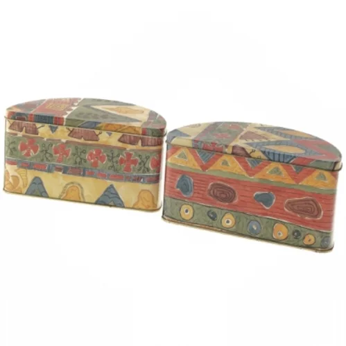 Dekorative dåser fra Søstrene Grene (str. 9x17x8,5 cm)