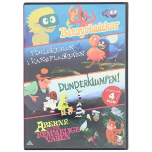 Eventyrlige Børnefilm - 4DVD boks (Bog)
