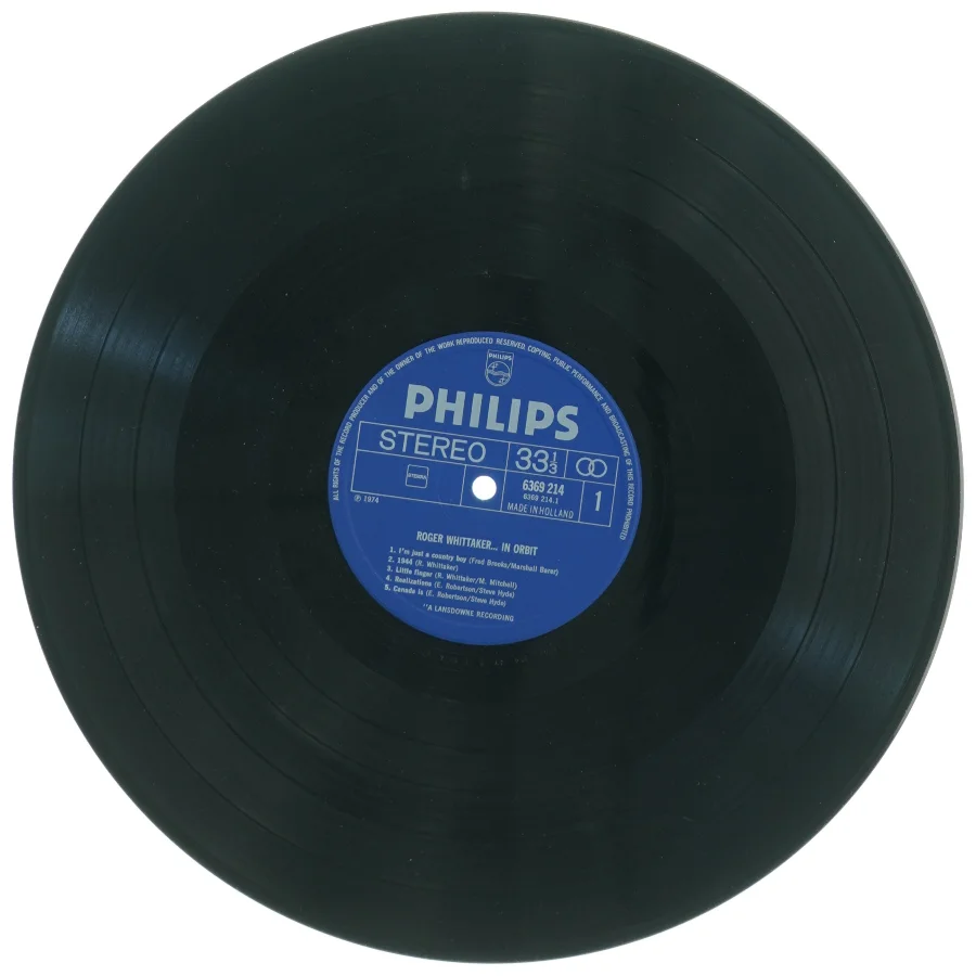 Roger Whittaker - In Orbit LP