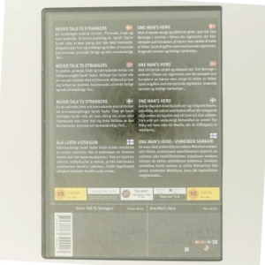 DVD Film Sæt - Never Talk To Strangers og One Man's Hero fra Scanbox