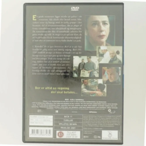Beck - Kartellet DVD fra Nordisk Film