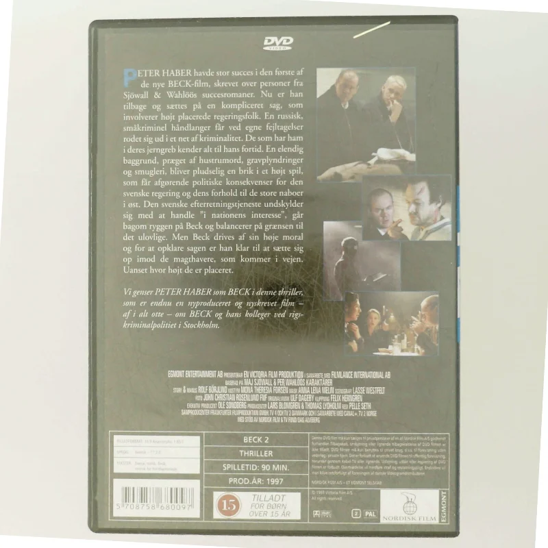 Beck - Manden med ikonerne DVD fra Nordisk Film