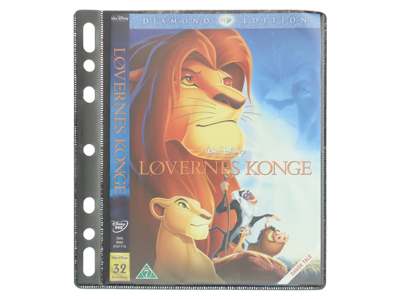 Løvernes Konge DVD fra Disney