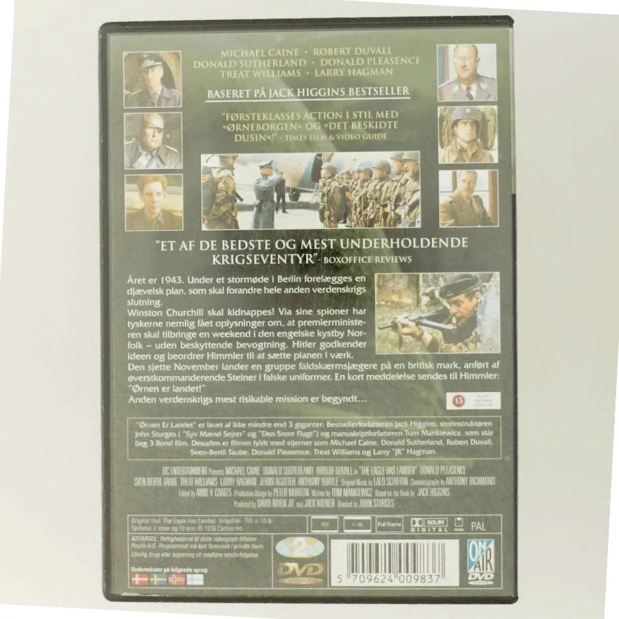 DVD 'Ørnen er landet'