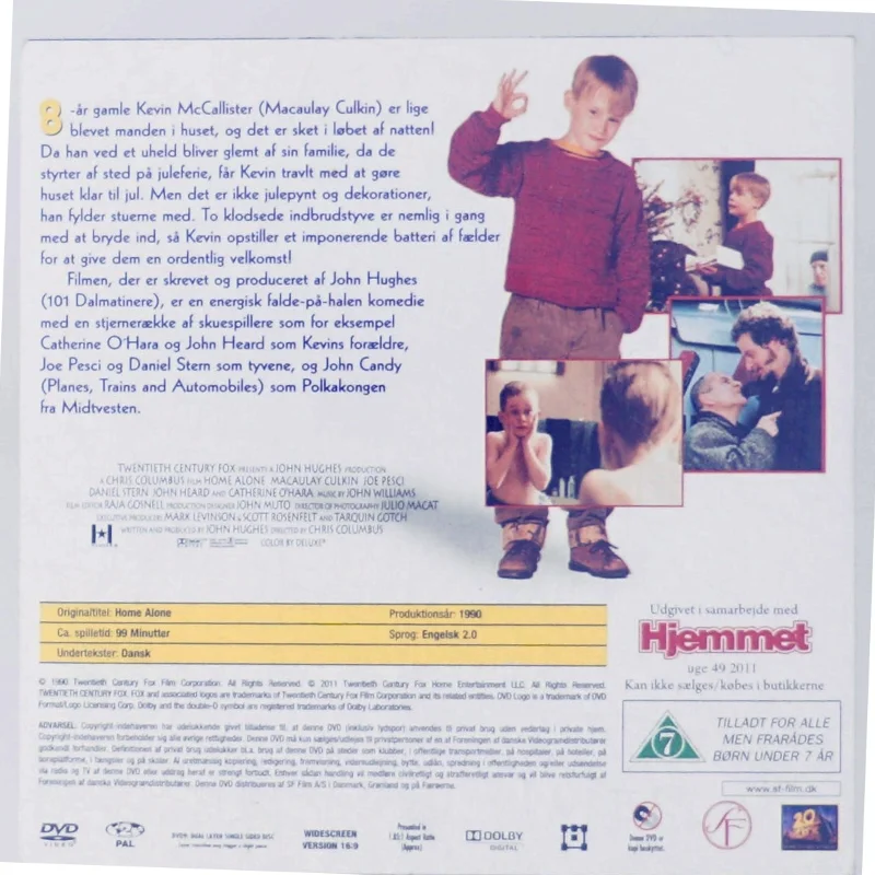 Home Alone DVD fra Twentieth Century Fox