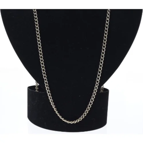 Guld halskæde (str. 112 cm)