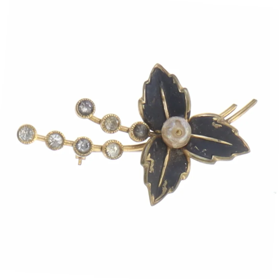 Vintage brocher (str. 5 x 3 cm)