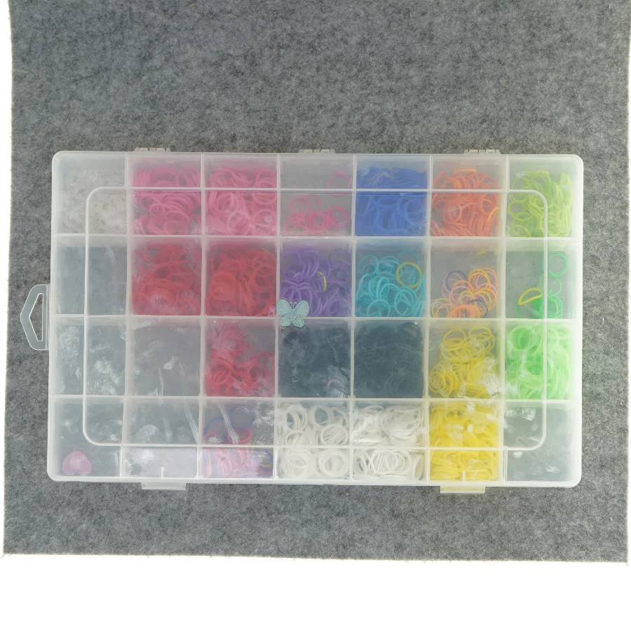 Assorteret elastikker til hobbybrug