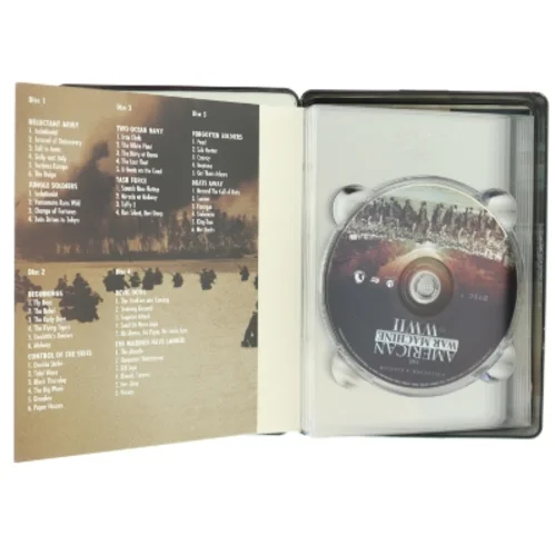 DVD-boks med Anden Verdenskrig tema