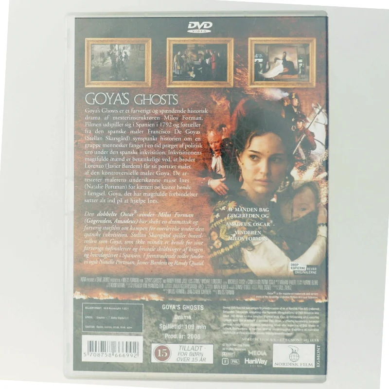 Goyas Ghosts DVD fra Nordisk Film