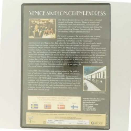 Venice Simplon-Orient-Express DVD