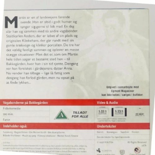 Vagabonderne på Bakkegården DVD fra Scanbox Entertainment