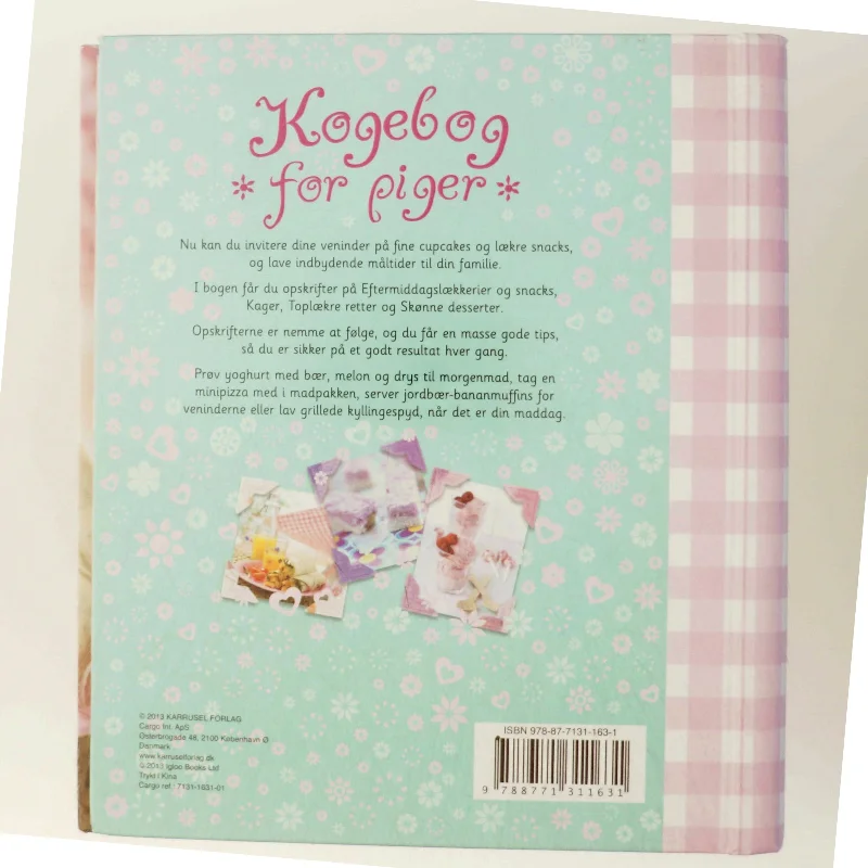 Kogebog for piger (Bog)