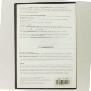 Microsoft Office Hjemmeudgave 2003 fra Microsoft